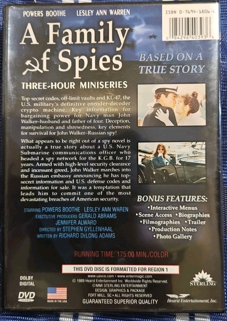 Family of Spies (DVD) New
