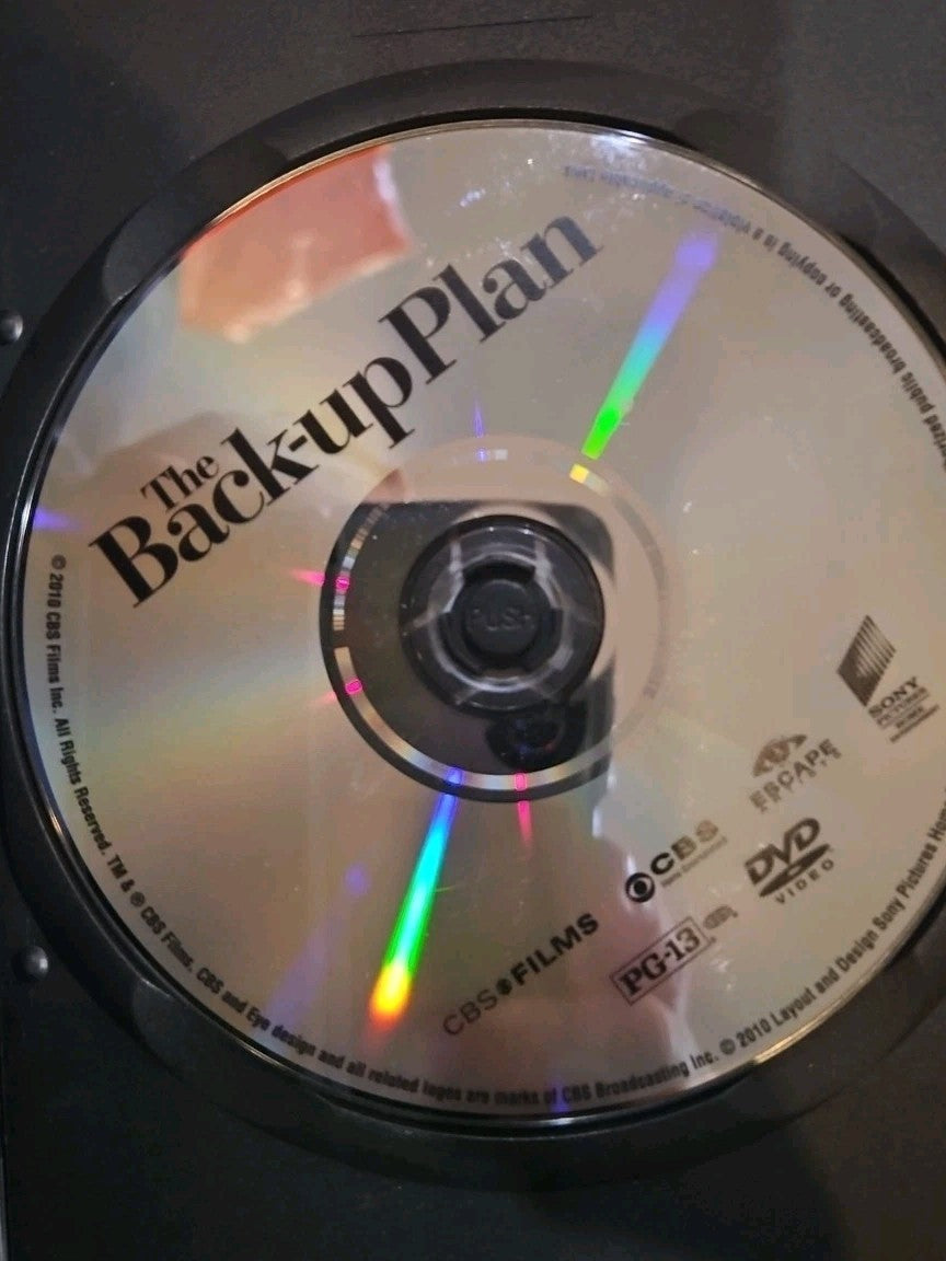 The Back-Up Plan (DVD, 2010) Tested slim case cropped artwork.