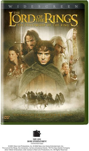 The Lord of the Rings: The Fellowship of the Ring (DVD, 2001)