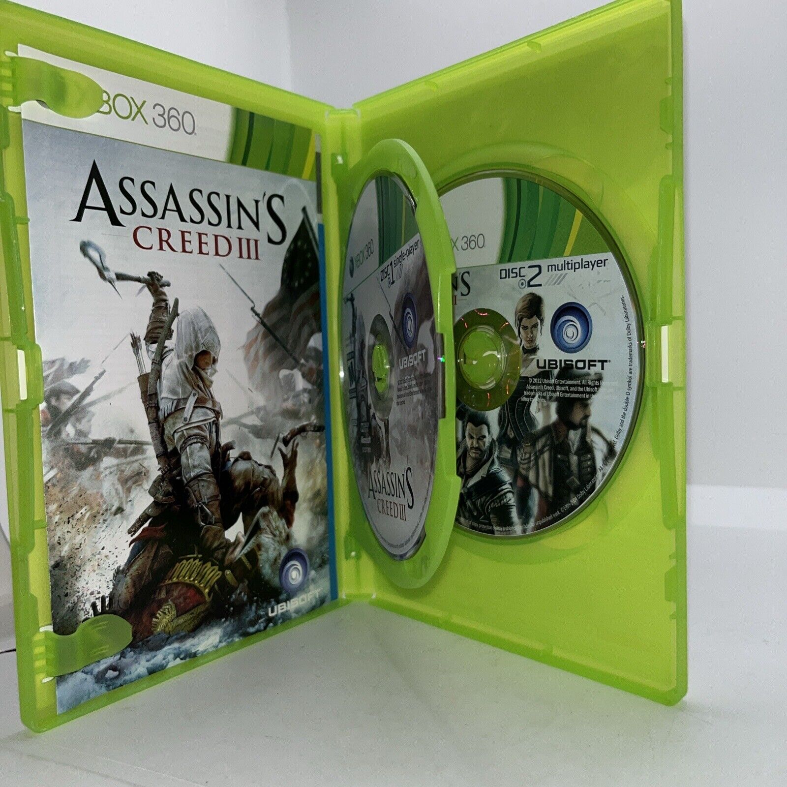 Assassin's Creed III 3 Gamestop Edition (Microsoft Xbox 360, 2012) Complete