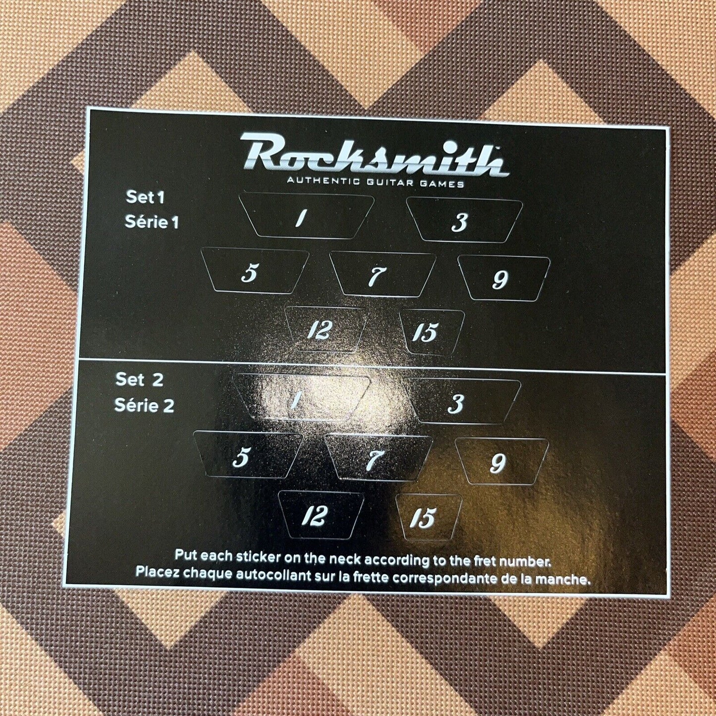 Rocksmith (Microsoft Xbox 360, 2011) CIB. With sticker sheet. manual. New case