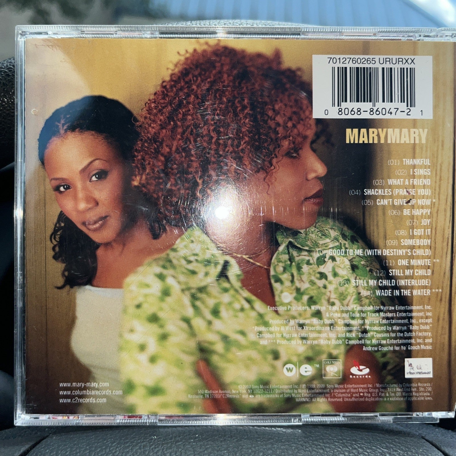 Thankful - Audio CD By Mary Mary