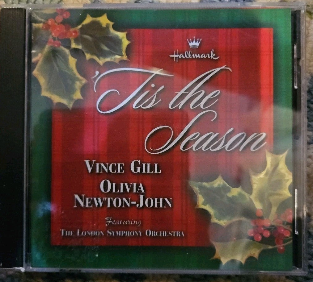 Hallmark - Tis The Season by Vince Gill and Olivia Newton-John (CD, 2000) New