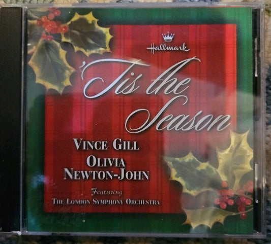 Hallmark - Tis The Season by Vince Gill and Olivia Newton-John (CD, 2000) New