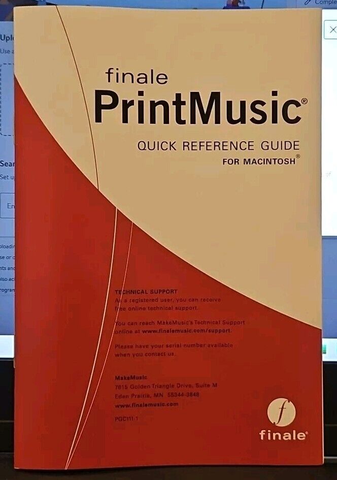 MakeMusic Printmusic 2009 for PC, Mac. CIB. TESTED. NO SCRATCHES.