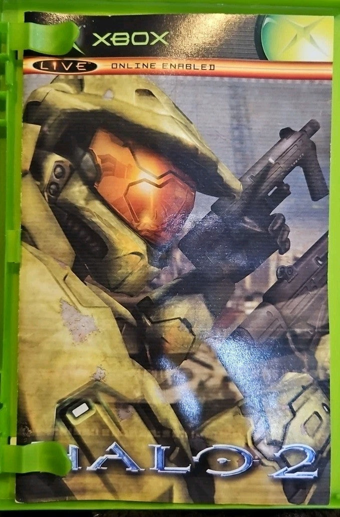 Halo 2 (Xbox, 2004) Tested. No Scratches. New Case