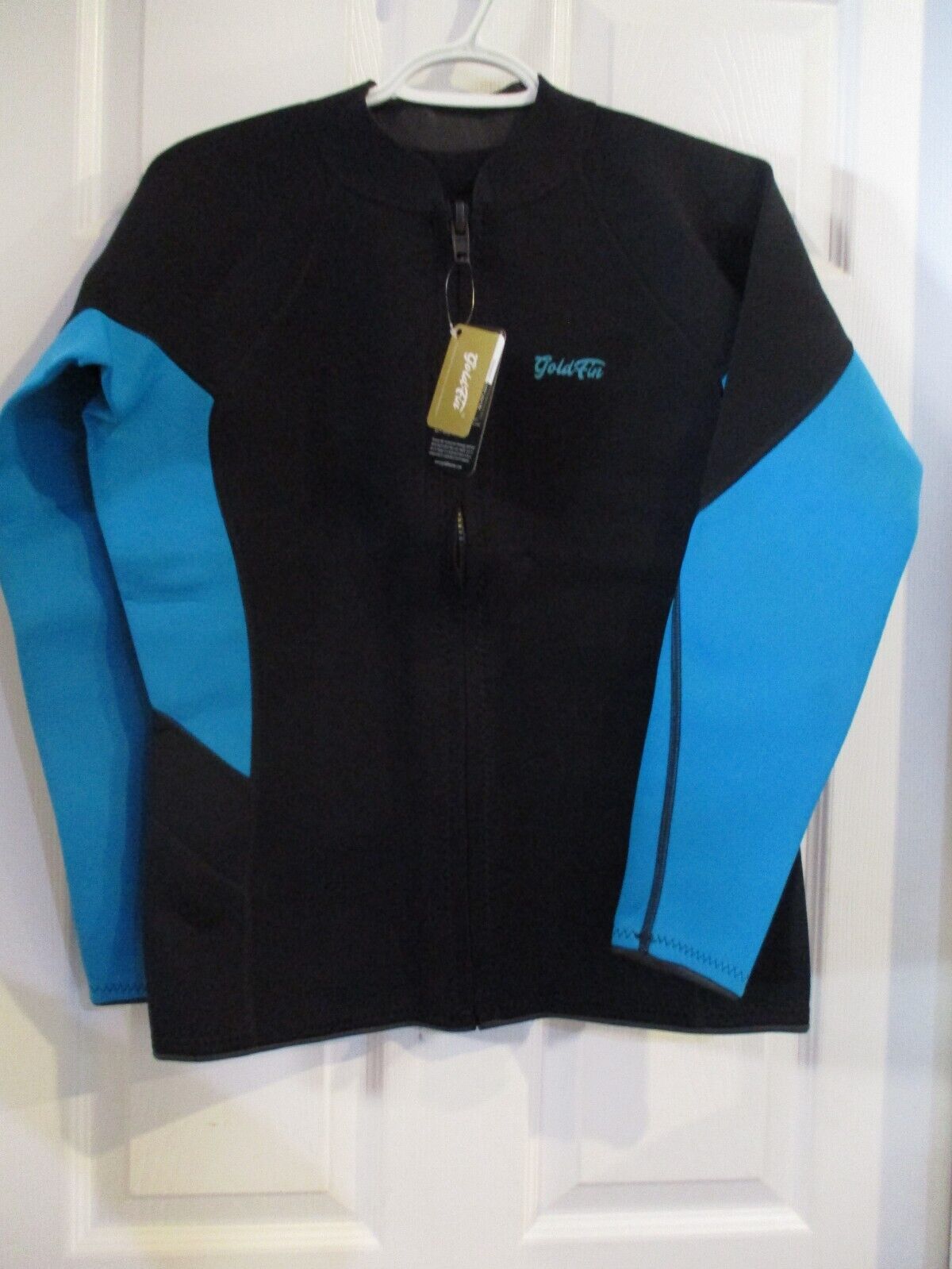 GoldFin Wetsuit Jacket for Women 2mm Neoprene Long Sleeve Front Zip BRAND NEW