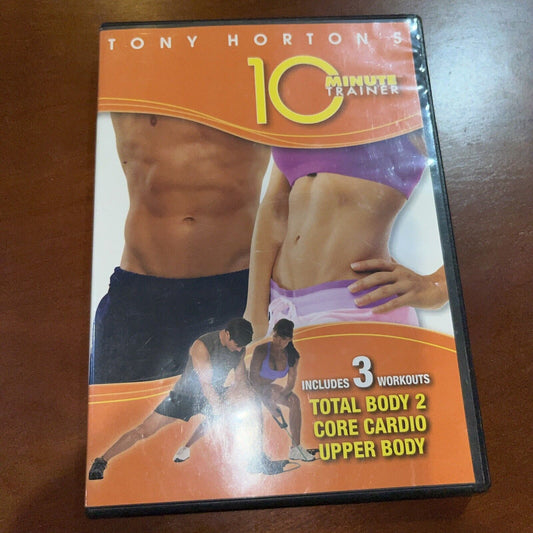 Tony Hortons 10 Minute Trainer: Total Body 2, Core Cardio, Upper Body (DVD)