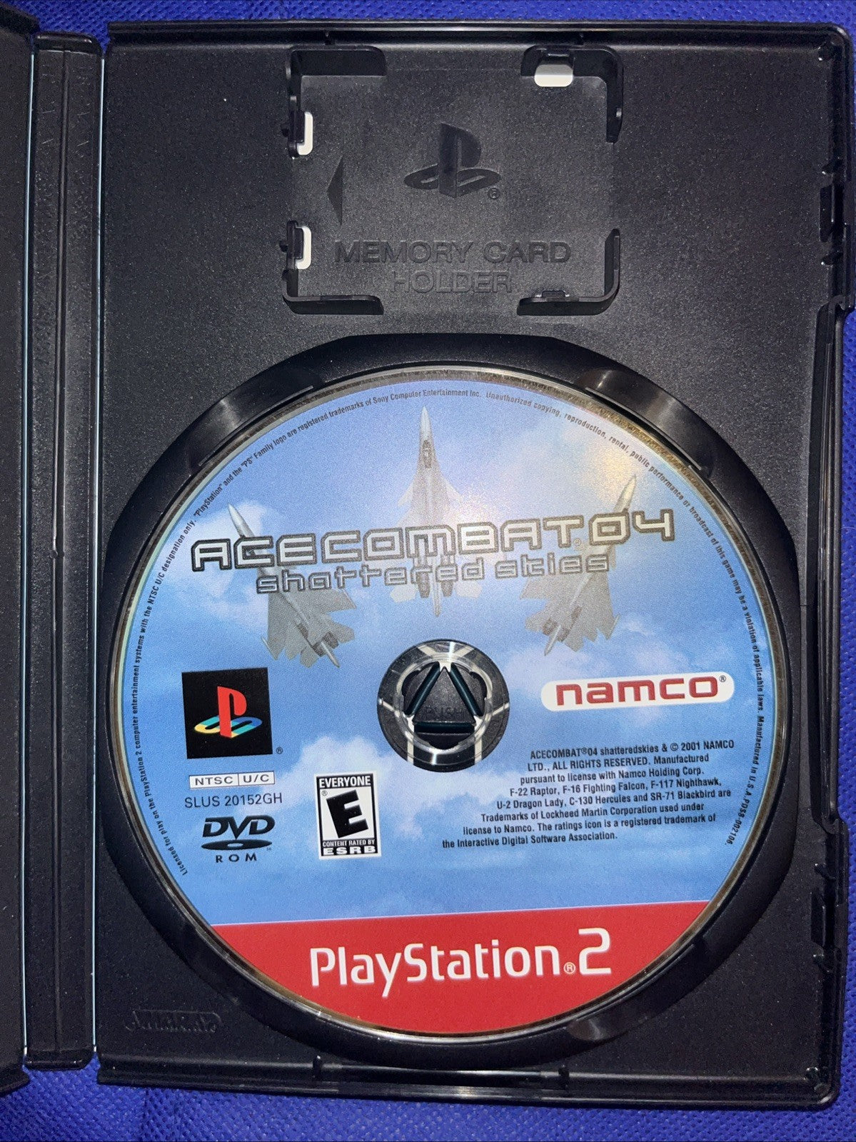 Ace Combat 4 - Sony PlayStation 2. Tested. CIB Manual + Reg. Original Case