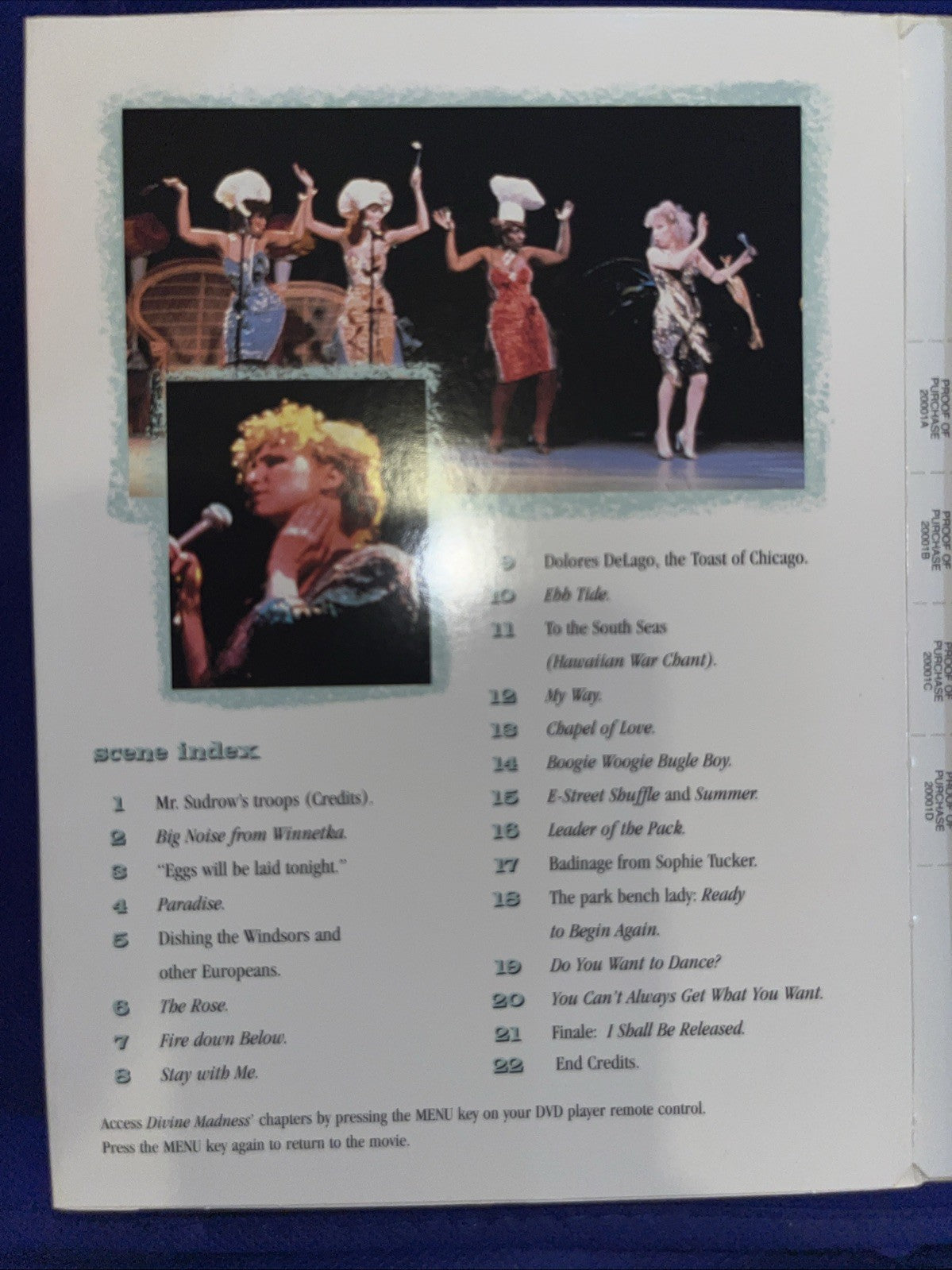 Divine Madness (DVD, 1980)