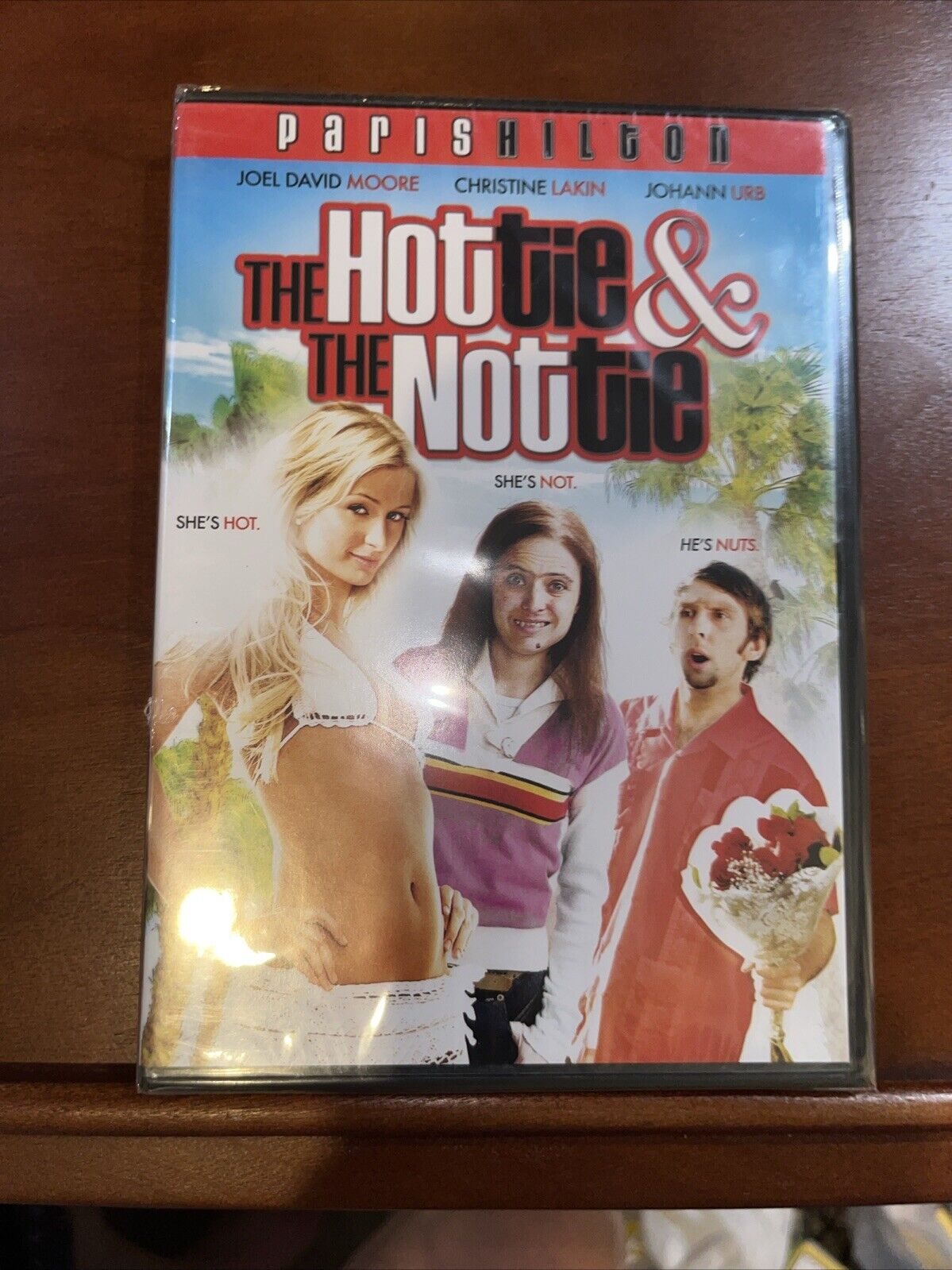 Hottie & the Nottie 2008 PG-13 DVD PARIS HILTON MOVIE HOTIE NOTIE JOANNE URB
