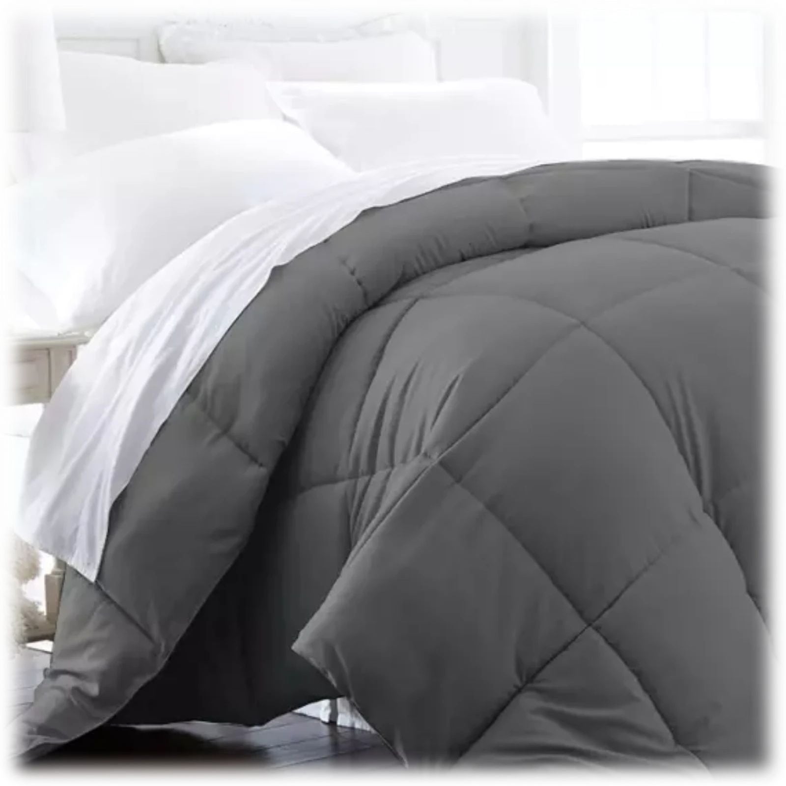 Beckham Luxury Linens King/California King Size Comforter - 1600 Series Down ...