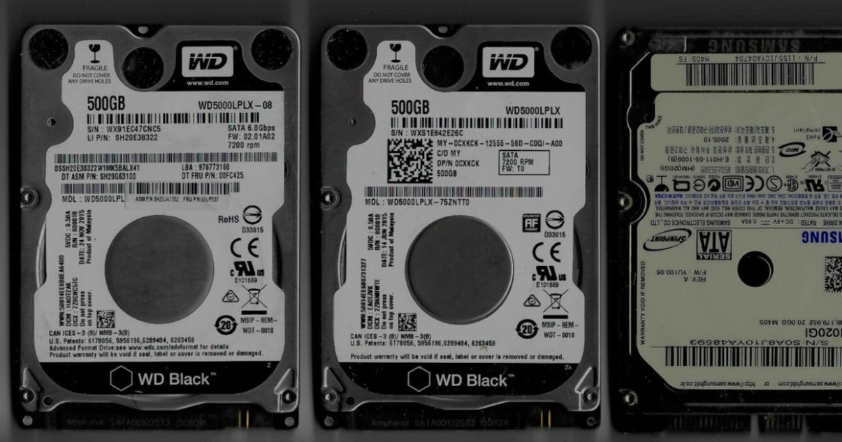 Seagate - Hitachi - HGST - Samsung - Laptop 2.5" Hard Disk Drive