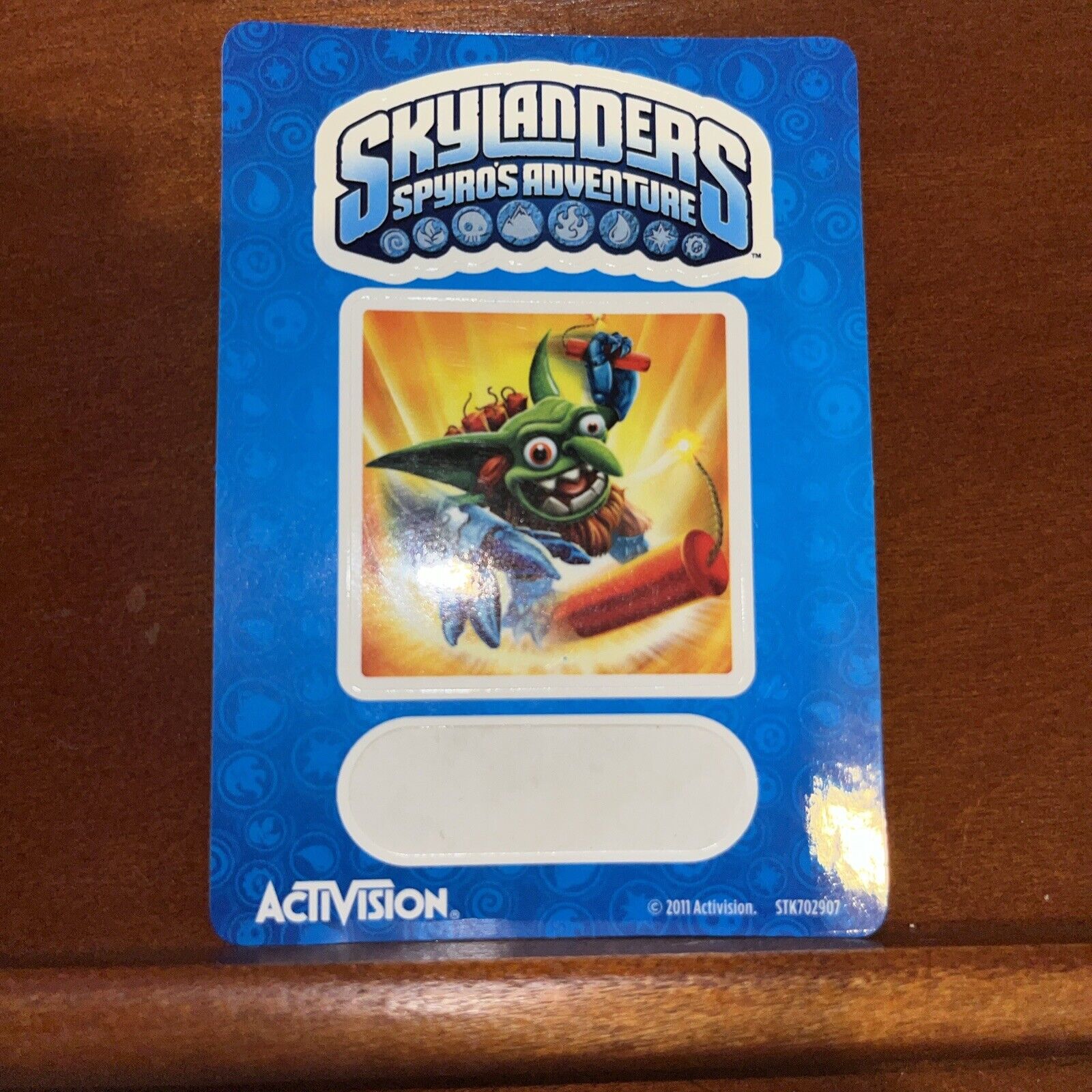 Skylanders Boomer With Stickers And Cards ￼