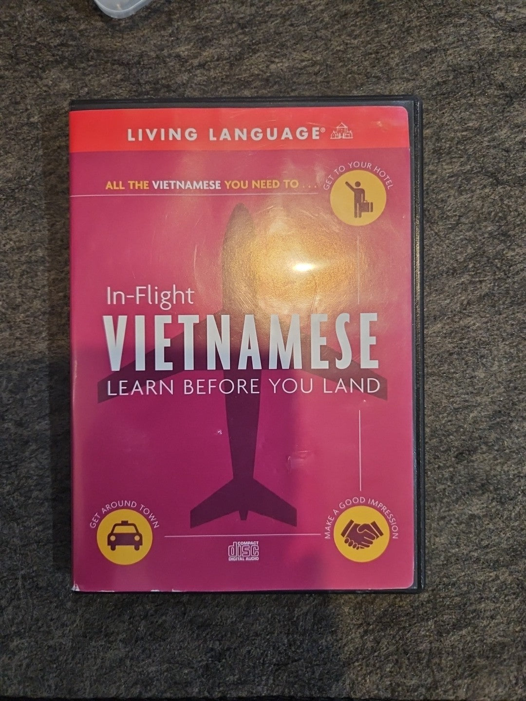 Vietnamese : In-Flight - Learn Before You Land by Living Language Staff...