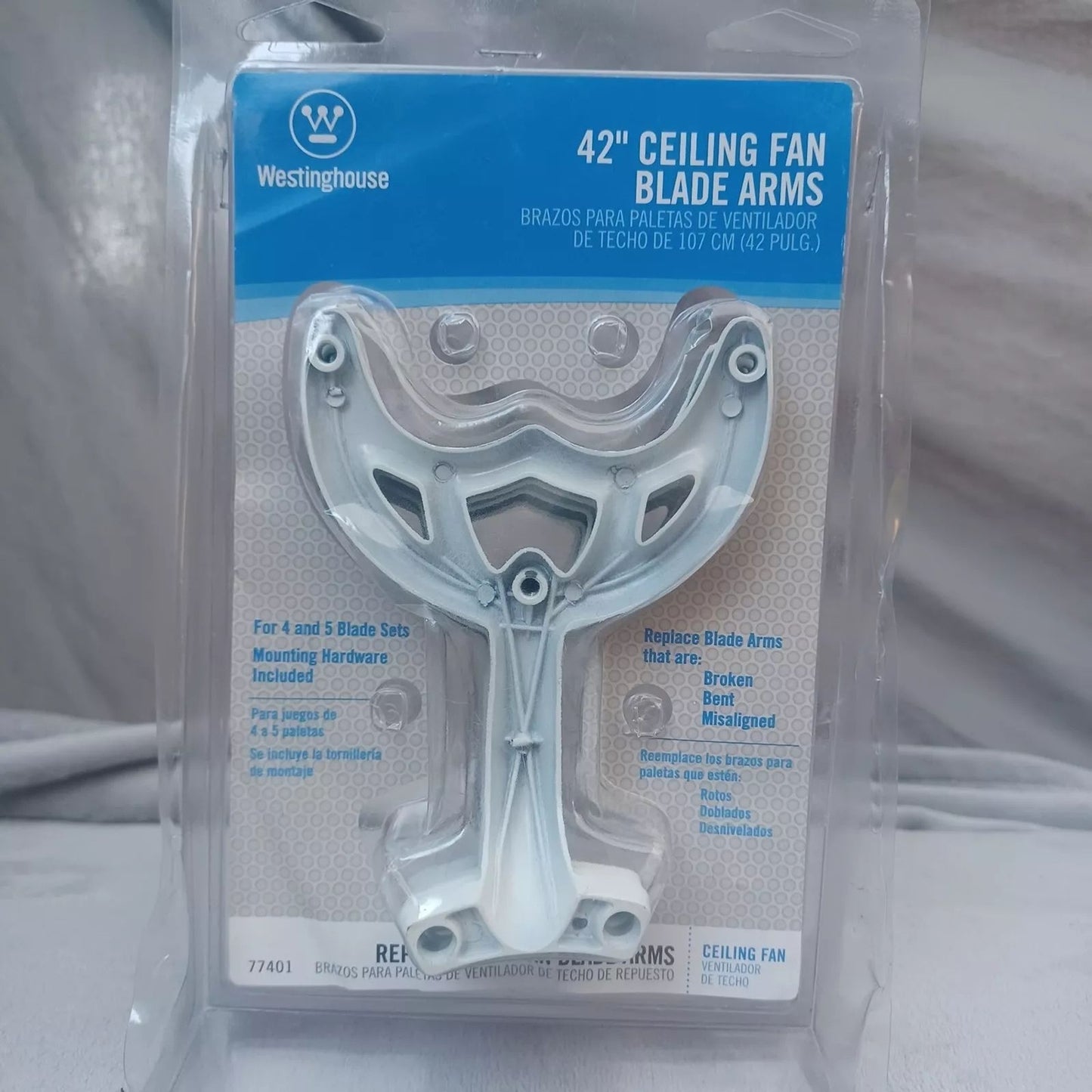 Westinghouse 42" Ceiling Blade Arms - 3 Blade Arms - Open Box