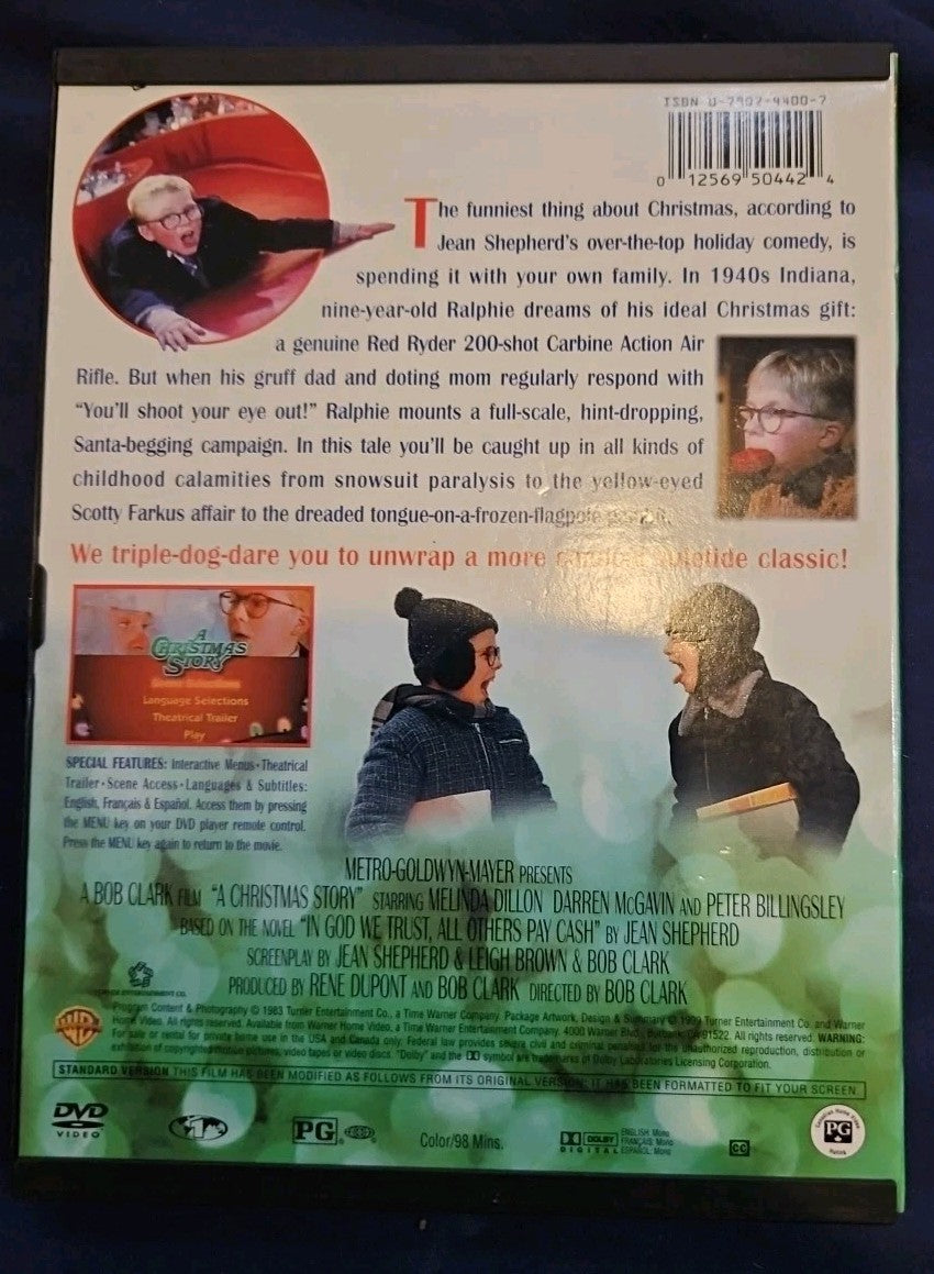 Christmas Story (DVD, 1983) Tested. No Scratches