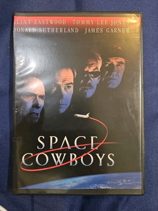 Space Cowboys (DVD, 2001) Tested slim case cropped artwork.