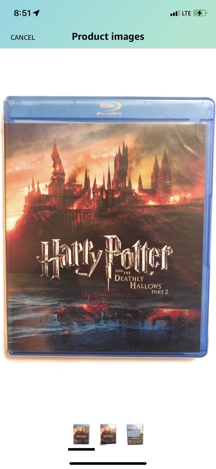 Harry Potter & Deathly Hallows Part 2 [Blu-ray] - Blu-ray