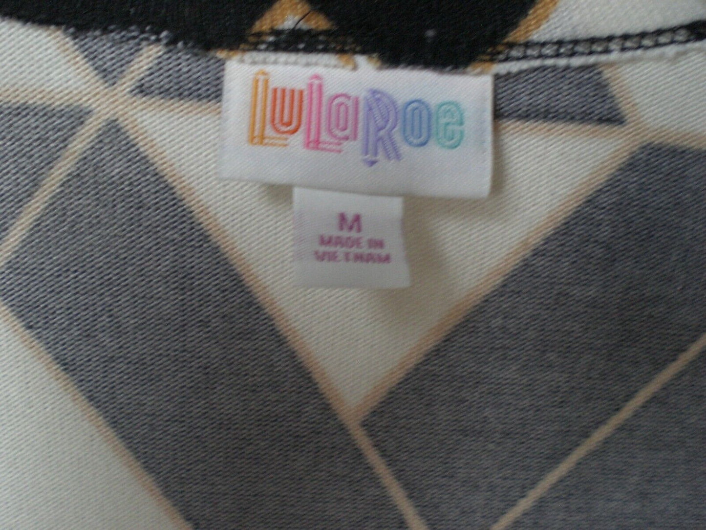 NWT LuLaRoe Black White Caroline Cardigan Sweater Cover Up SMALL