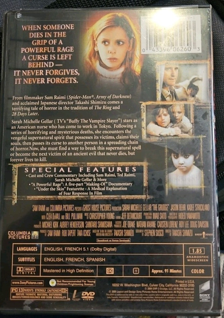 The Grudge (DVD, 2004) New Sealed