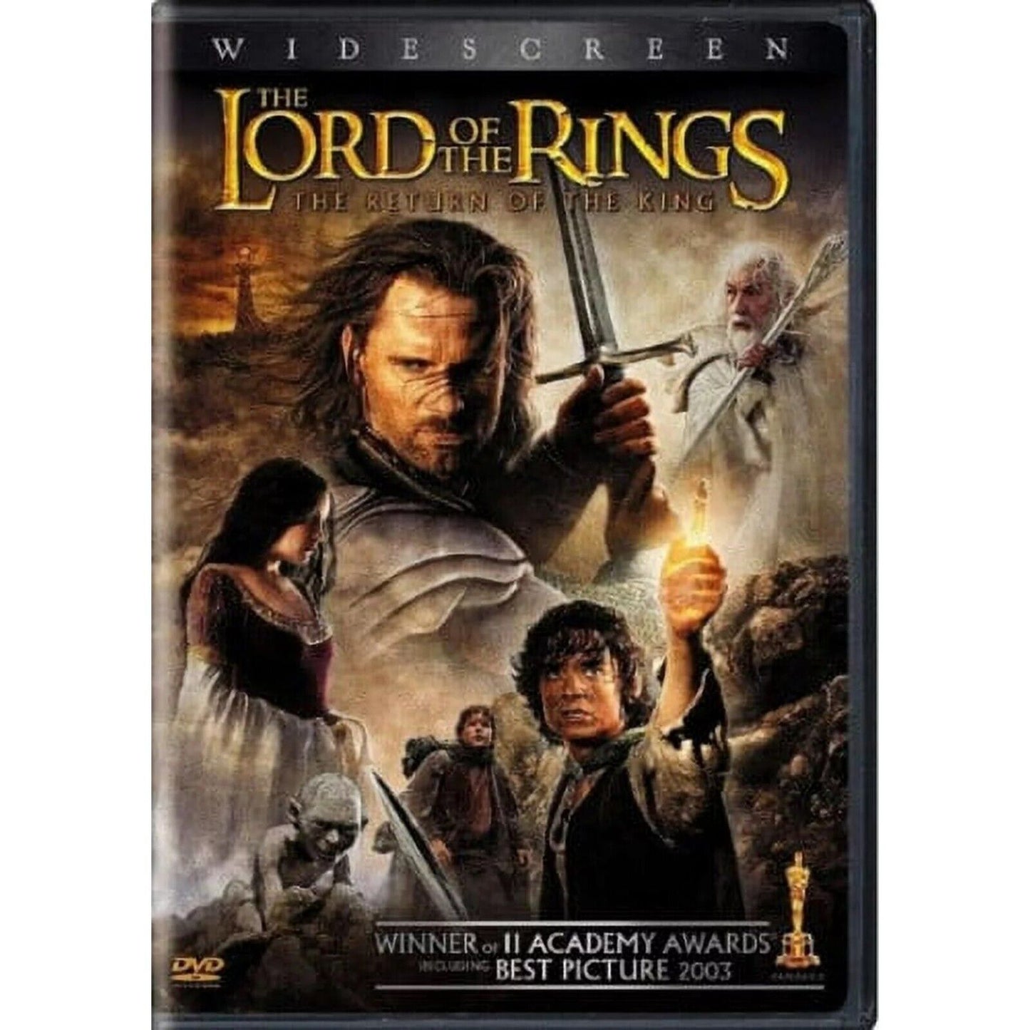 The Lord of the Rings: The Return of the King (DVD, 2004, 2-Disc, Widescreen)NEW
