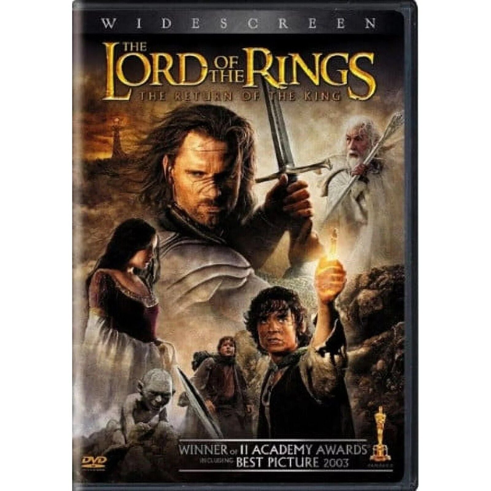 The Lord of the Rings: The Return of the King (DVD, 2004, 2-Disc, Widescreen)NEW