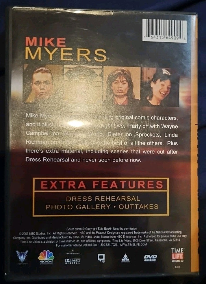 Saturday Night Live - Best of Mike Myers (DVD, 2003) New Sealed