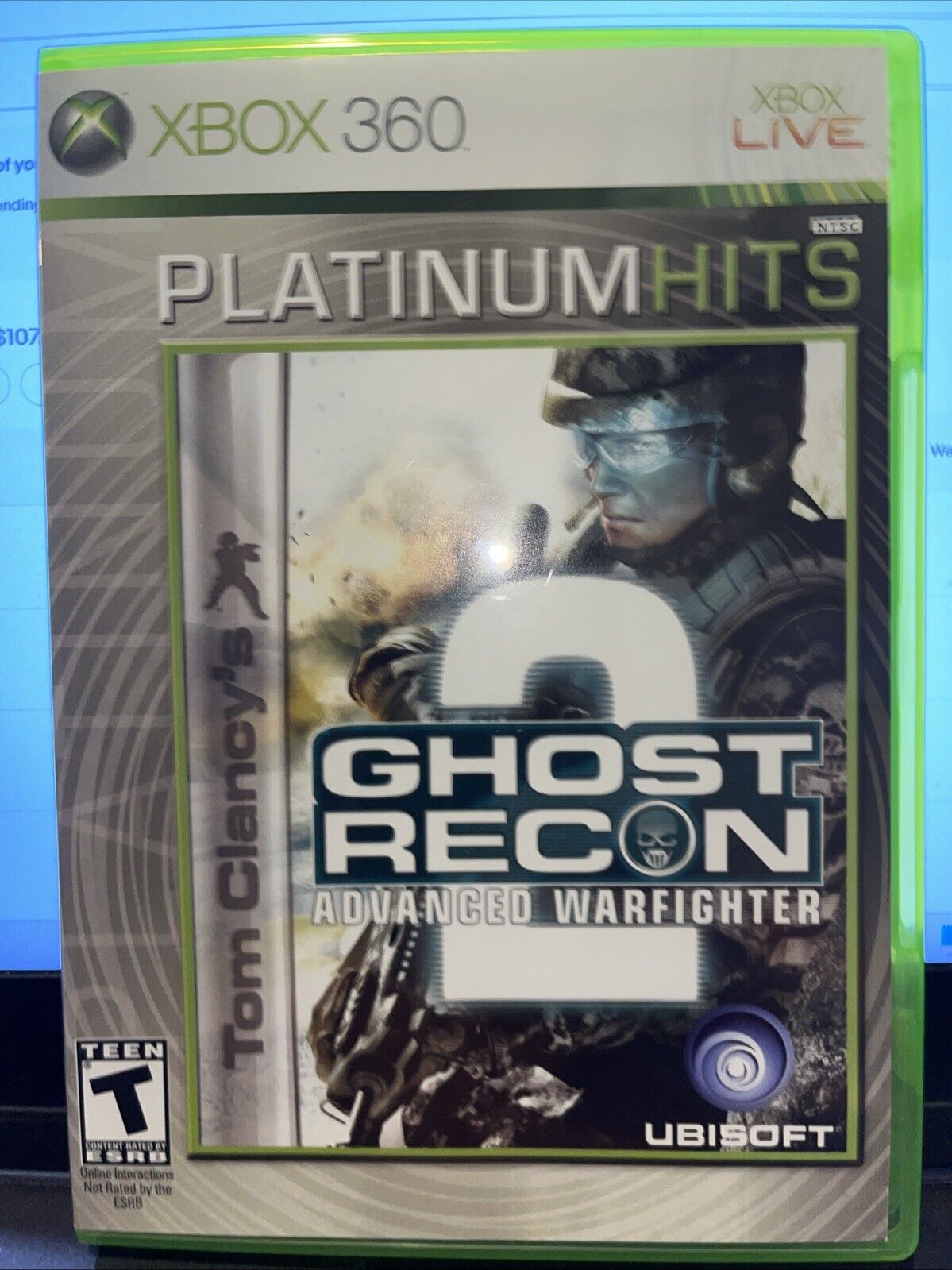 Tom Clancy's Ghost Recon Advanced Warfighter 2 - Xbox 360 - New Case. Manual.