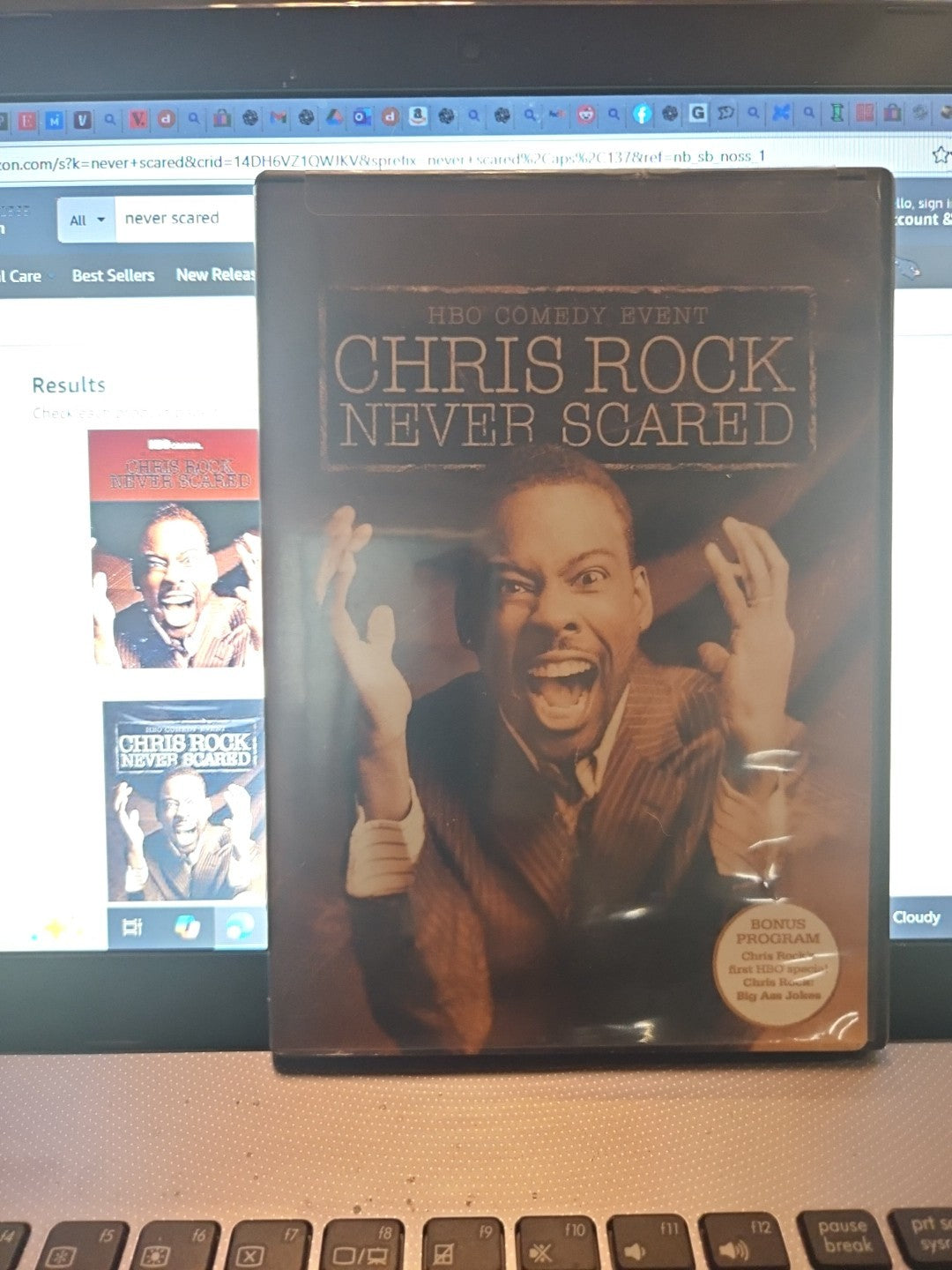 Chris Rock - Never Scared (DVD, 2004)