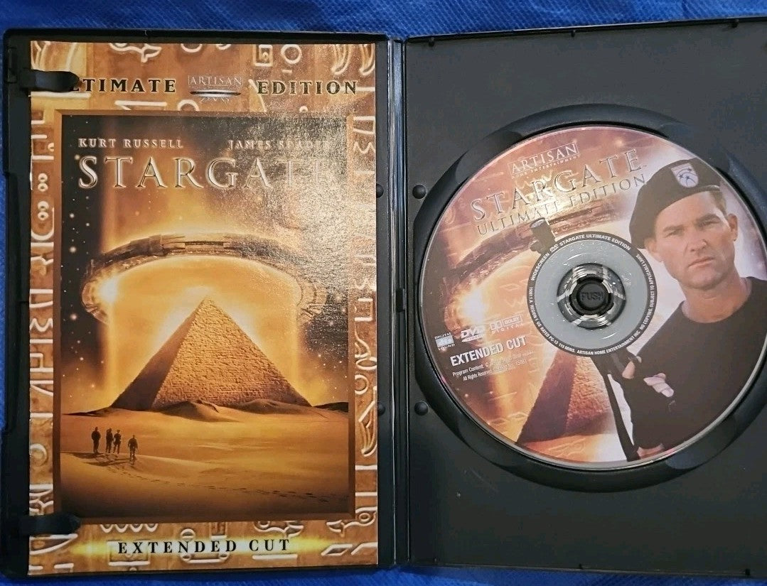 Stargate (DVD, 1994) Slimcase. Artwork Cropped. Tested