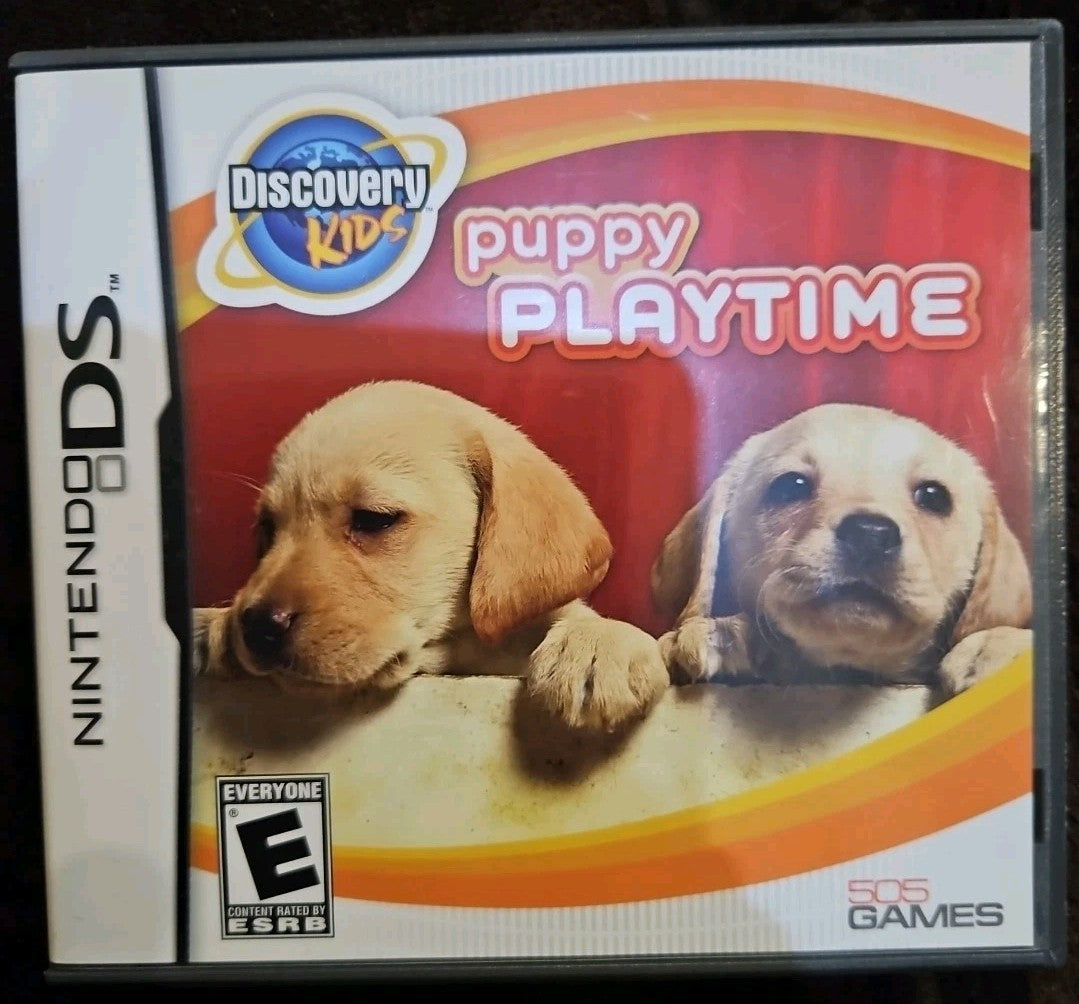 Discovery Kids: Puppy Playtime (Nintendo DS) No Game. Case + Manual Only