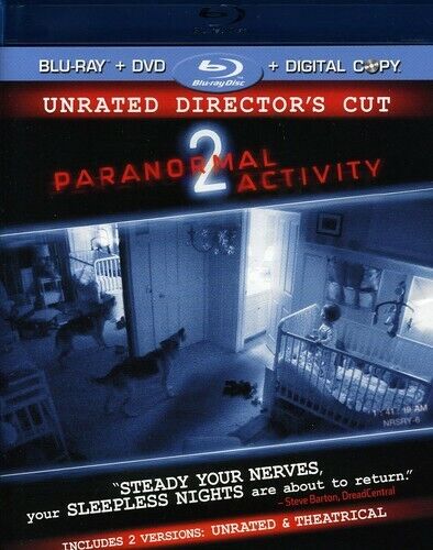 Paranormal Activity 2 (Blu-ray, 2010) New. No Digital Download