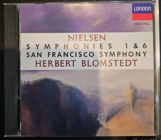 Nielsen: Symphonies Nos. 1 & 6 by Herbert Blomstedt / San Francisco Symphony CD