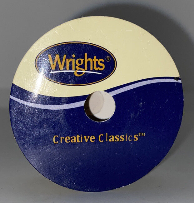 Wright’s Creative Classics Metallic Double E Loop 9ft - Silver Color
