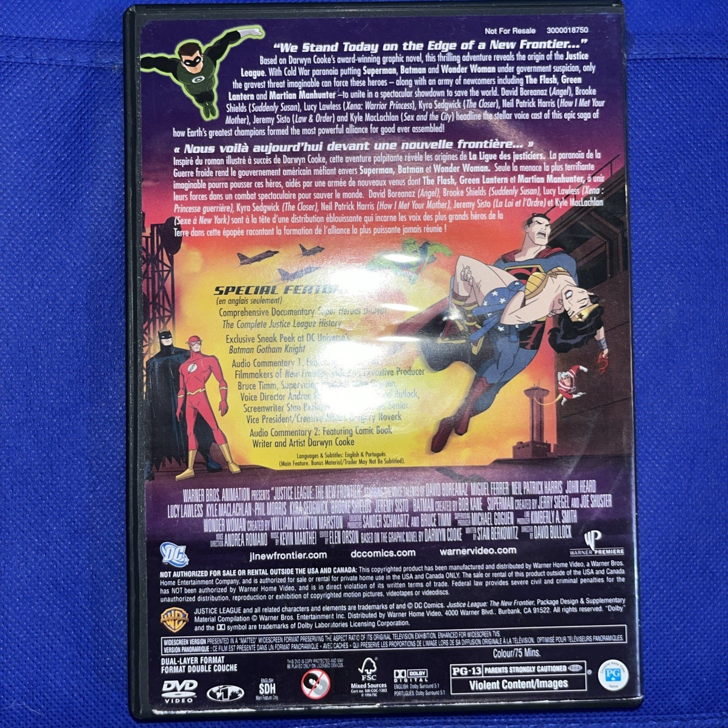 Justice League: The New Frontier (DVD, 2008)