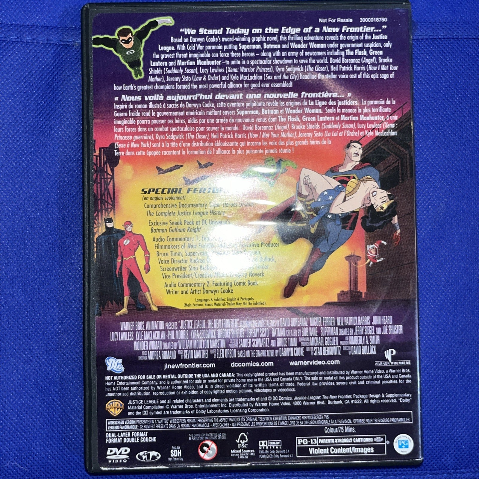 Justice League: The New Frontier (DVD, 2008)