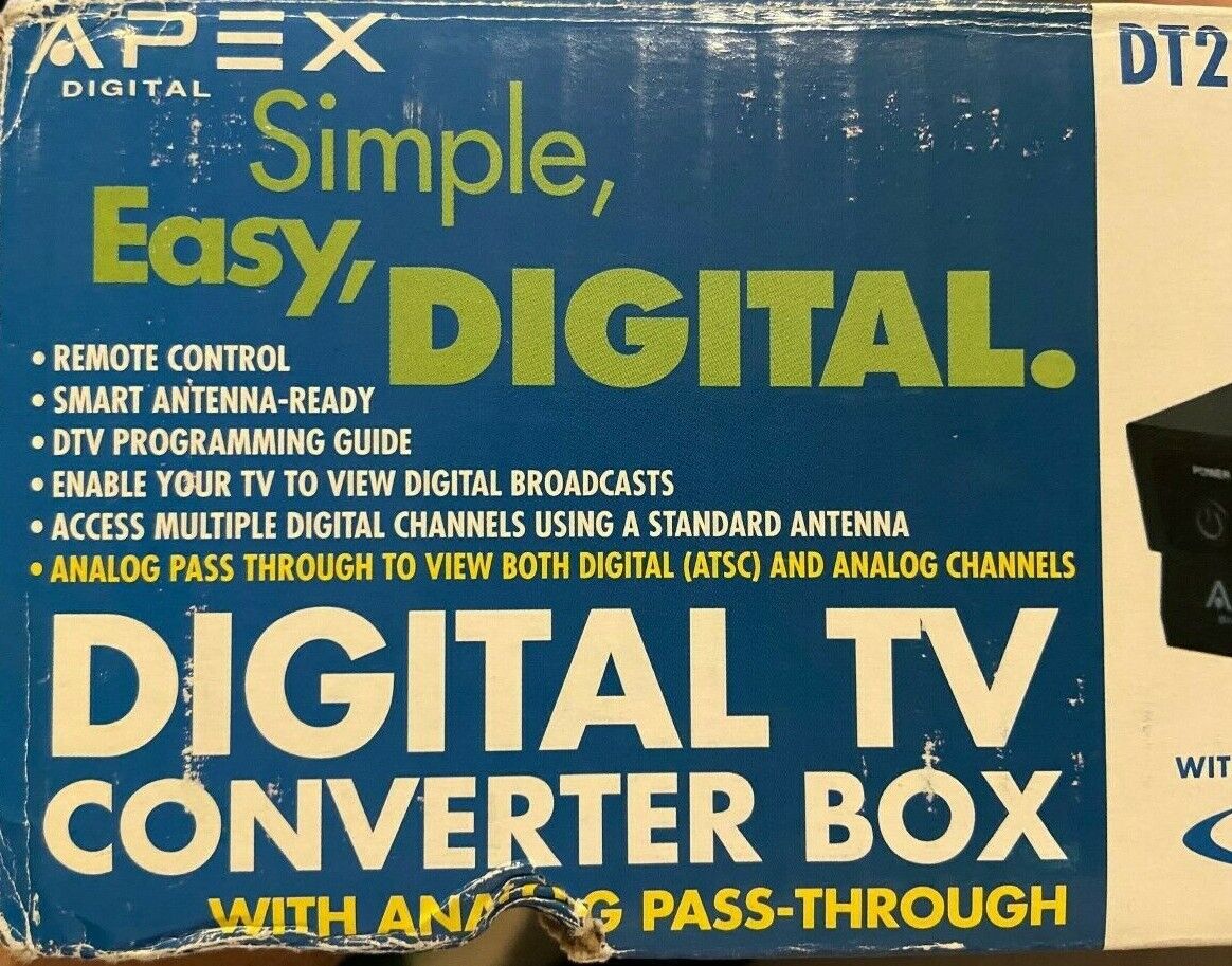 Apex DT205A Digital Converter Box -- OPEN BOX