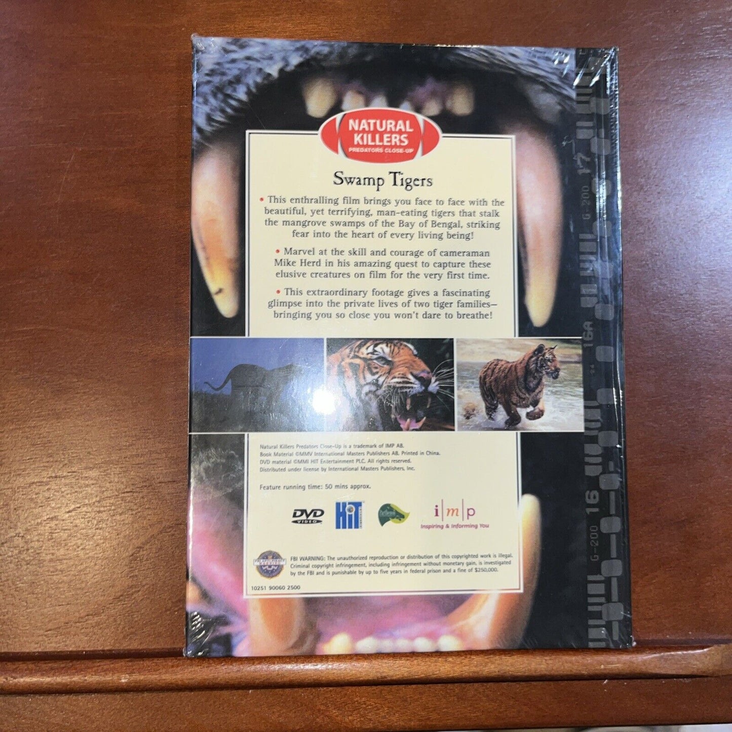 Swamp Tigers Natural Killers Predators Close Up New/Sealed DVD