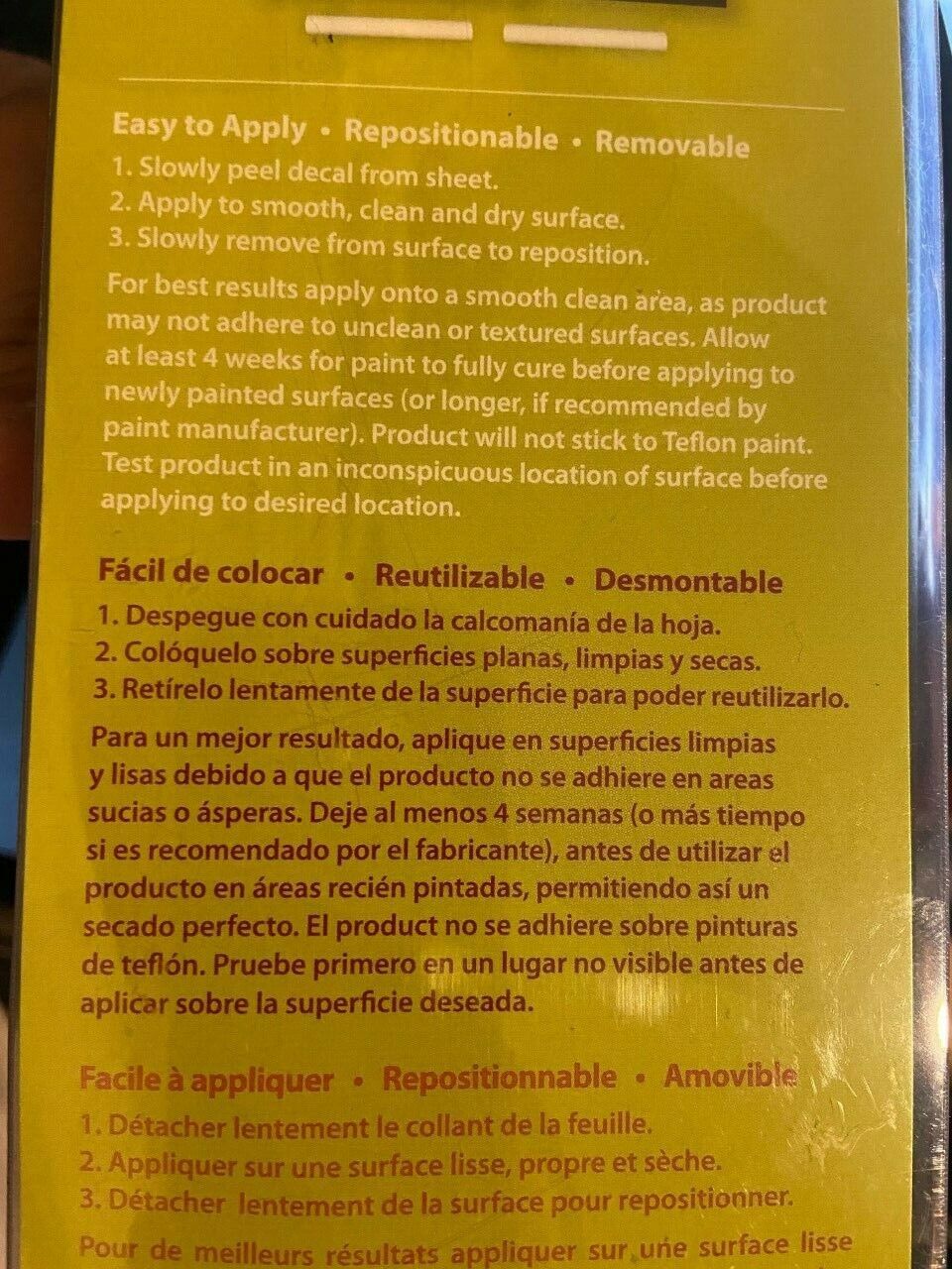 Wall Pops Chalk Board / Message Board 783784 17.5" x 24"