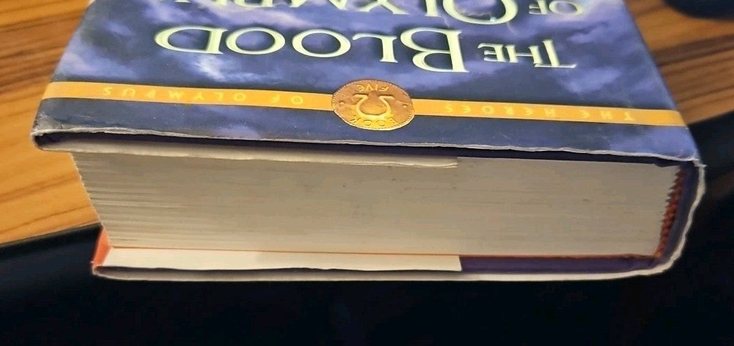 Heroes of Olympus, Book 5: Blood of Olympus.  Solid, Used 