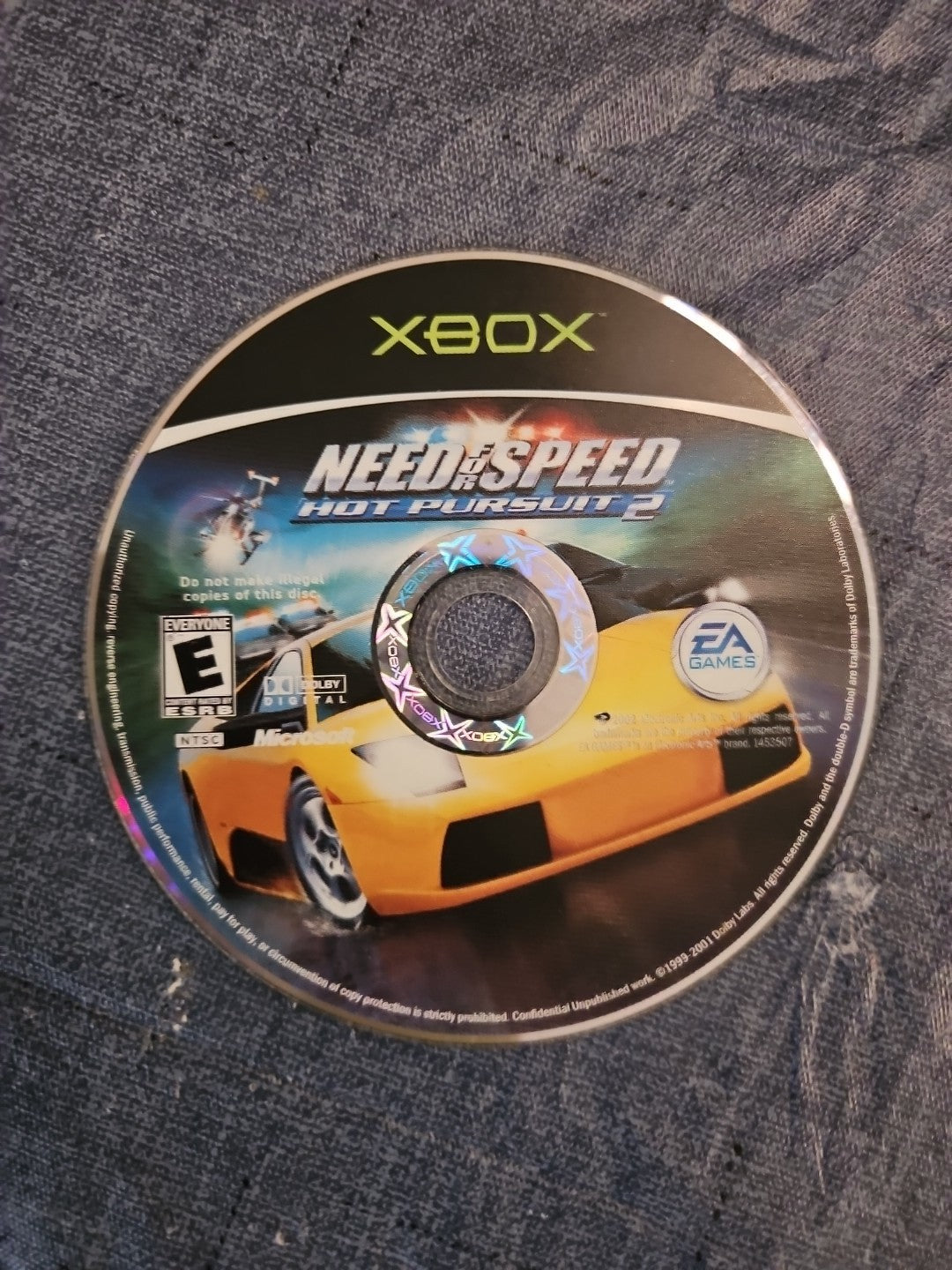 Original XBOX Need For Speed Hot Pursuit 2 - Tested