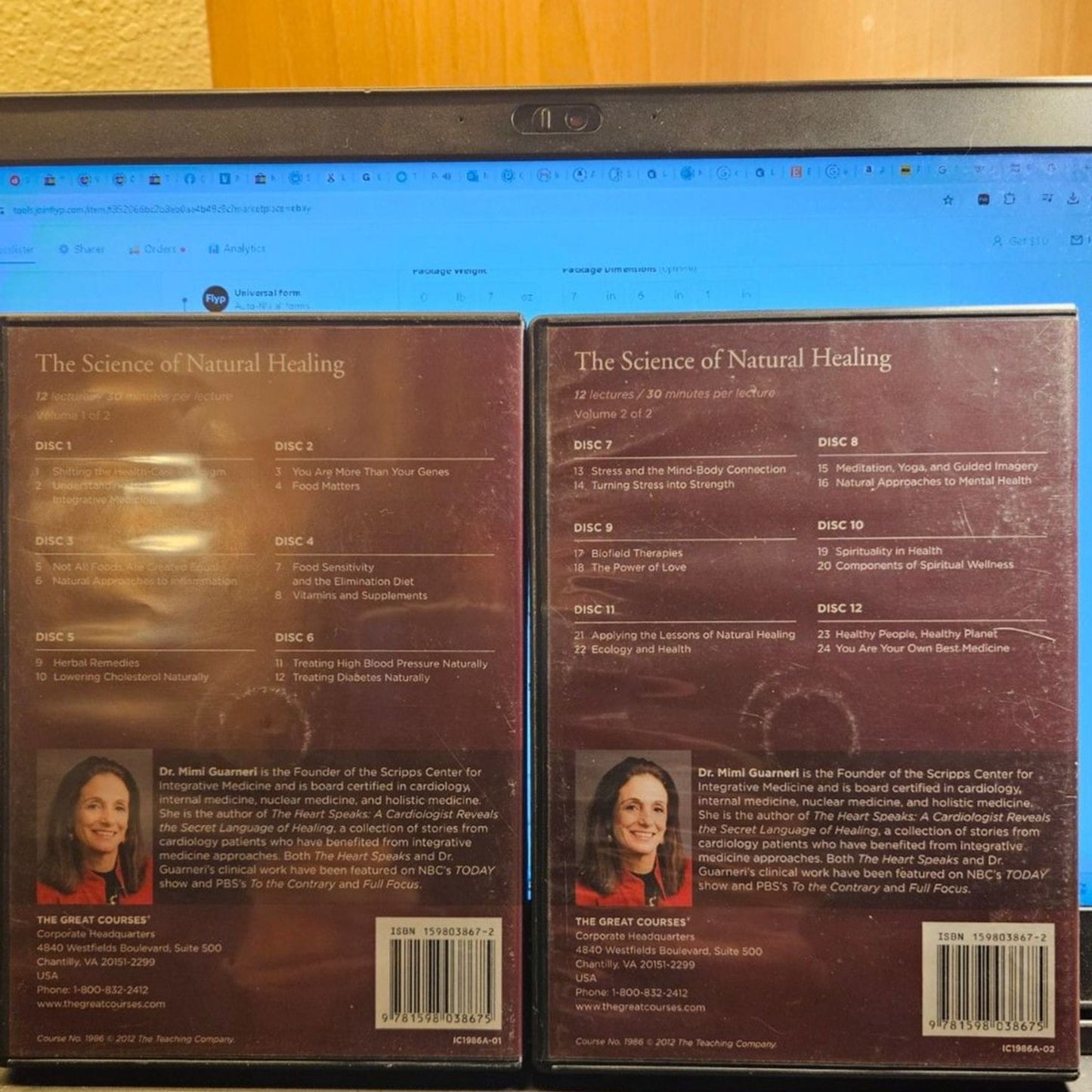 The Science of Natural Healing Volumes 1 and 2 (12 CD Set) Like New