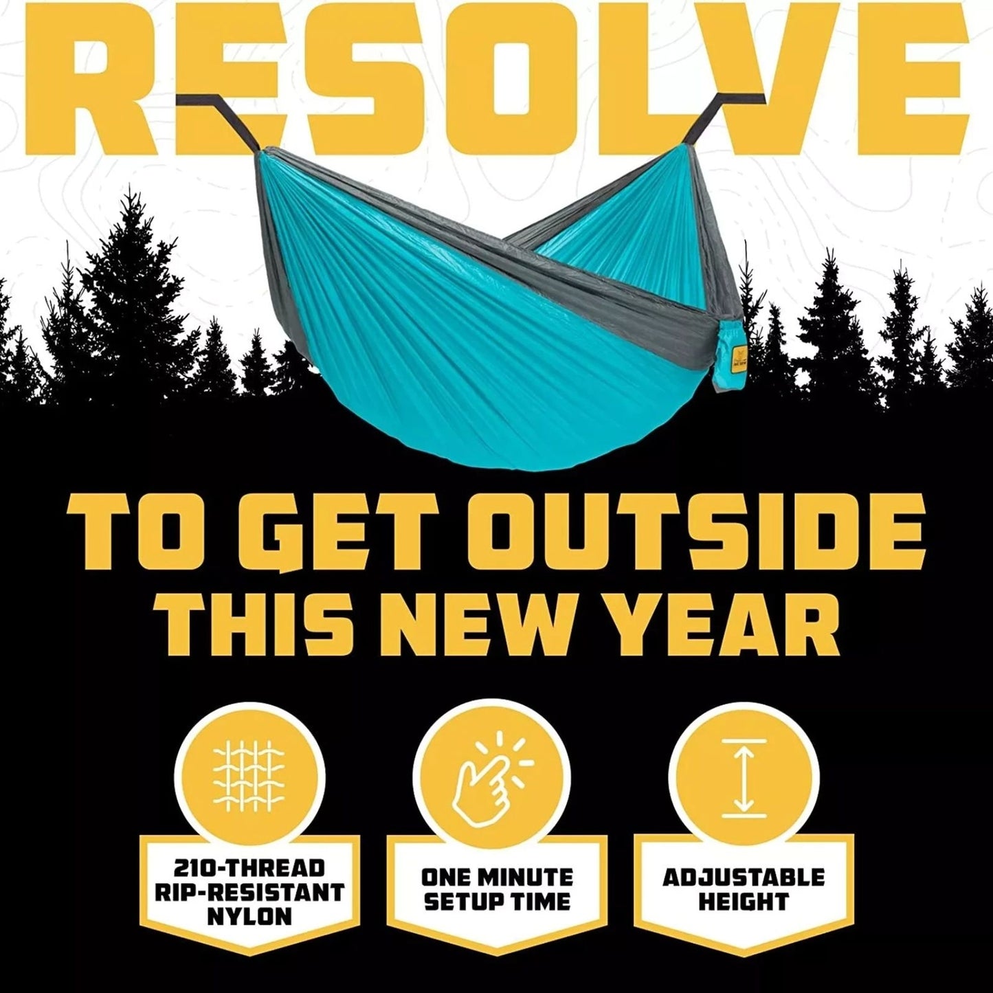 Wise Owl Outfitters - Hammock Camping Set - Factory sealed