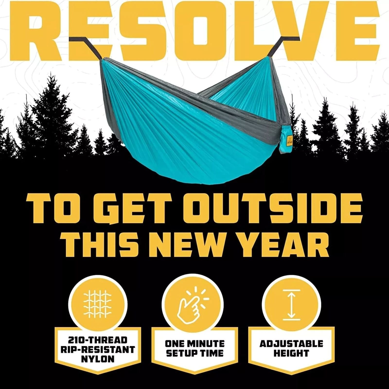 Wise Owl Outfitters - Hammock Camping Set - Factory sealed