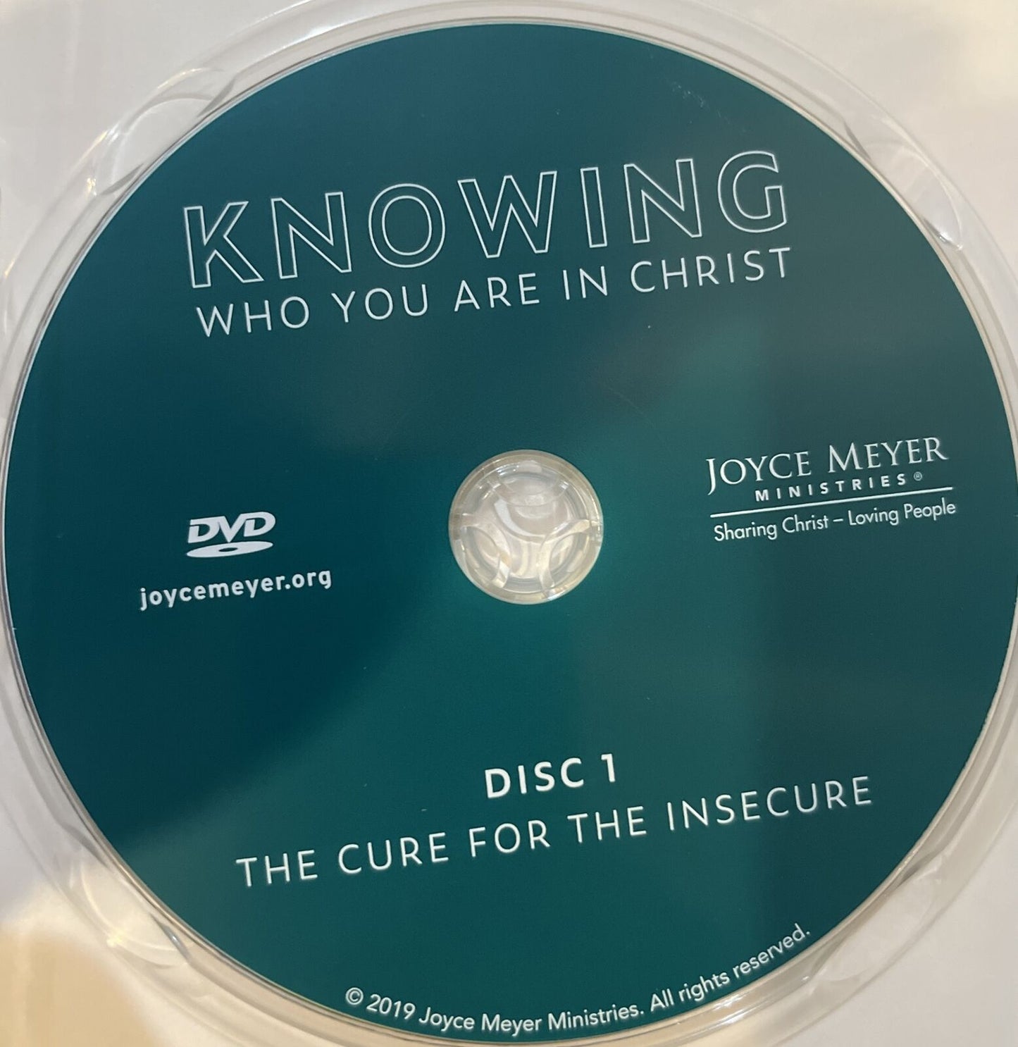 Knowing Who You Are In Christ Joyce Meyer AUDIO CD 4 Disc Set + Bonus DVD
