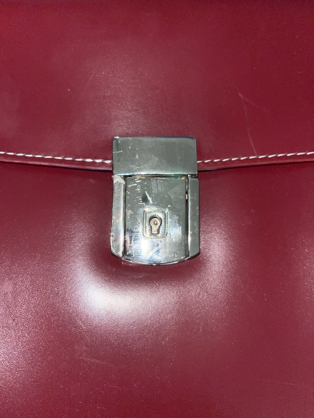 McKlein Leather Laptop Carry-On Bag Detachable Roll-On And Collapsible Handle