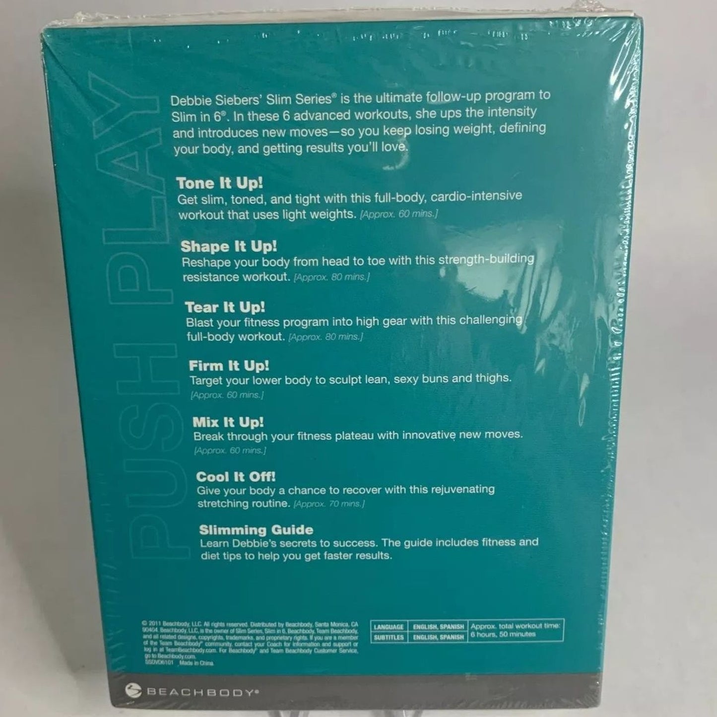 Debbie Sieber's Slim Series Advanced Sculpting System (DVD) Brand New Sealed