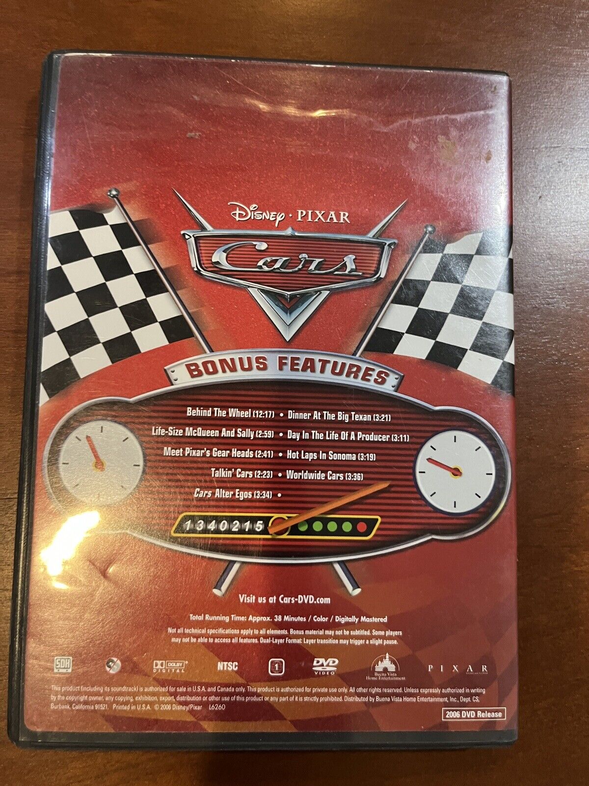 Cars (DVD)+ Cars 2 (DVD/Bluray) + Walmart Bonus (DVD)  + Target Bonus (DVD)