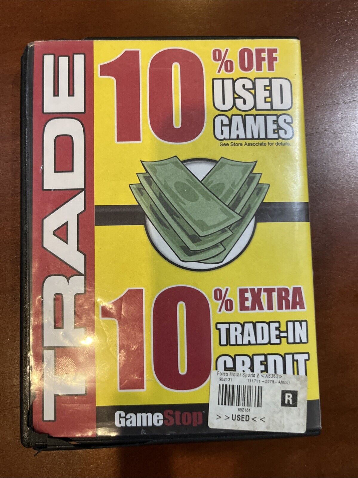 Forza Motor Sports 2 Xbox 360 No Artwork. Tested. No Scratches. New Case